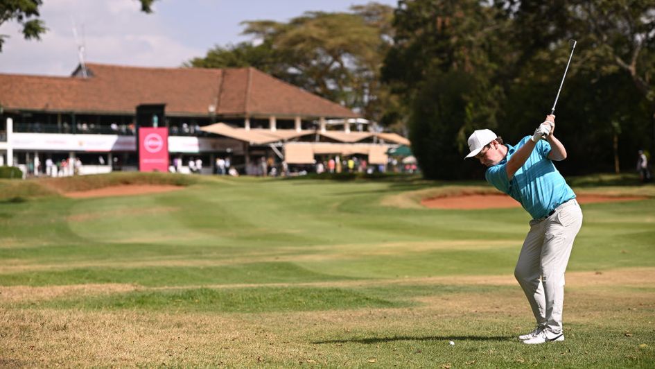 Robert MacIntyre is in a fantastic position in Kenya