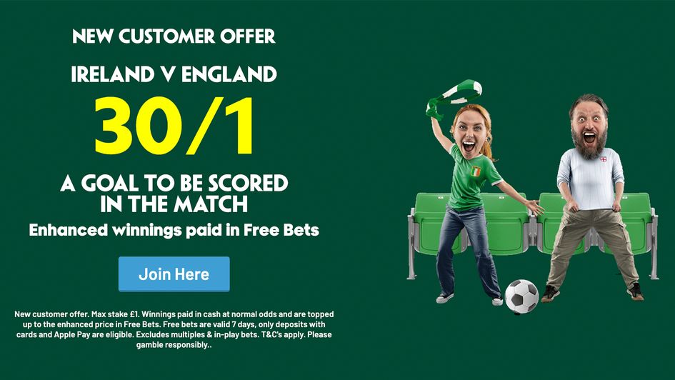 Paddy Power England vs Ireland New Customer Offer 070924