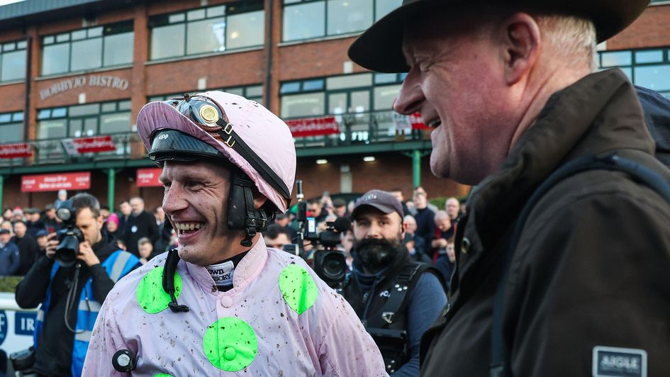 Paul Townend (left) and Willie Mullins