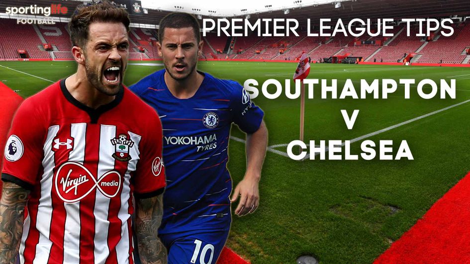 Southampton v Chelsea in the Premier League on Sunday