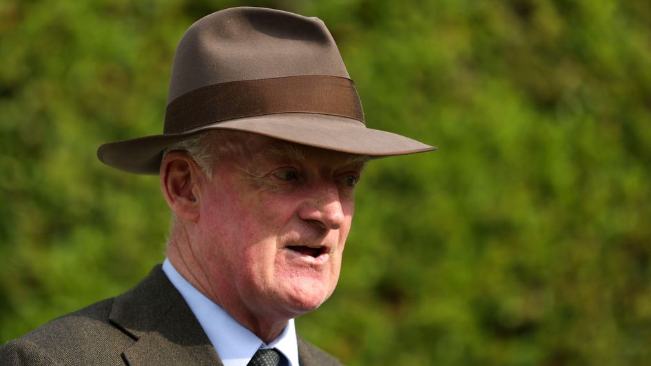 Willie Mullins at Sandown on Saturday