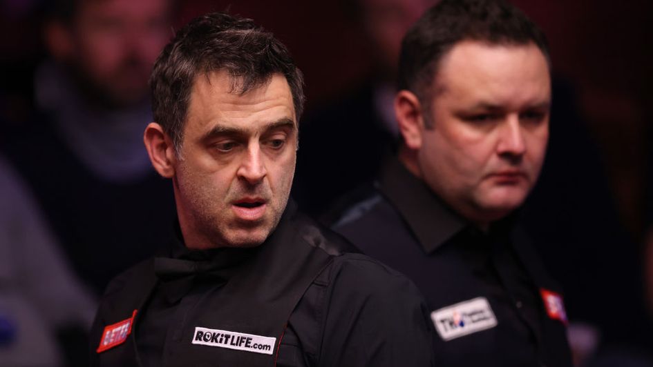 Ronnie O'Sullivan leads Stephen Maguire