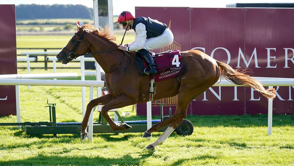 Kyprios wins the Irish St Leger