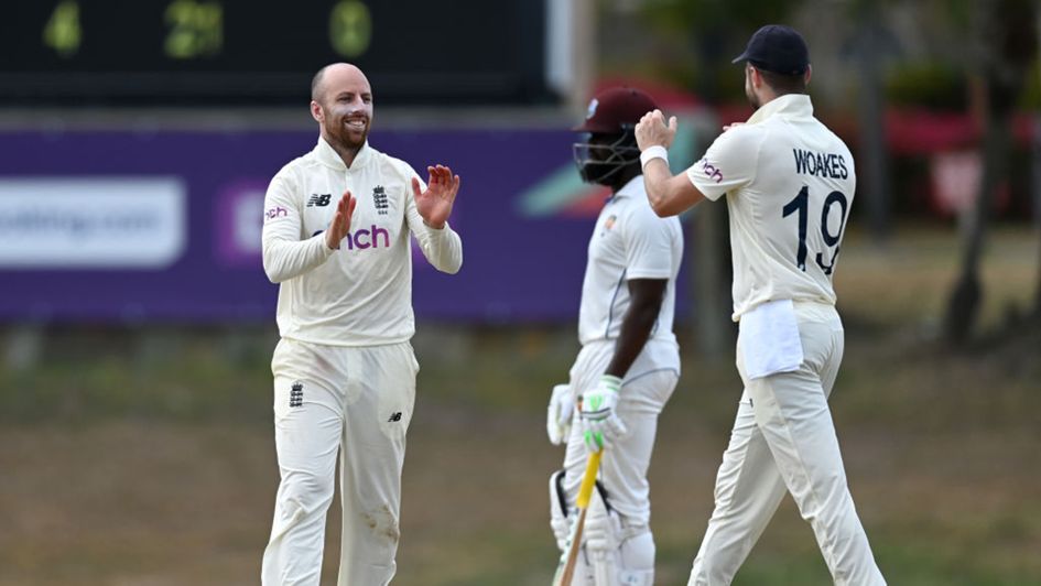 Jack Leach bowled well in England's warm-up match