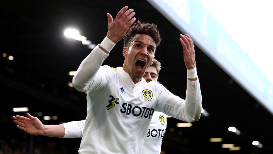 Leeds' Rodrigo celebrates