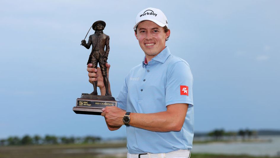 RBC Heritage champion Matt Fitzpatrick