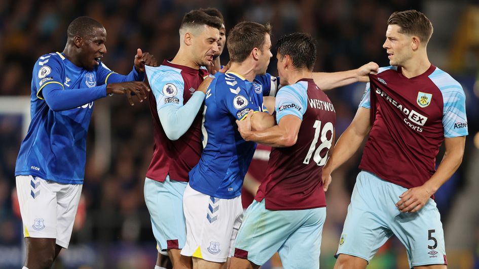 Burnley and Everton are fighting for survival