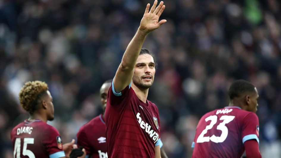 Relief for Andy Carroll after ending his wait for a goal