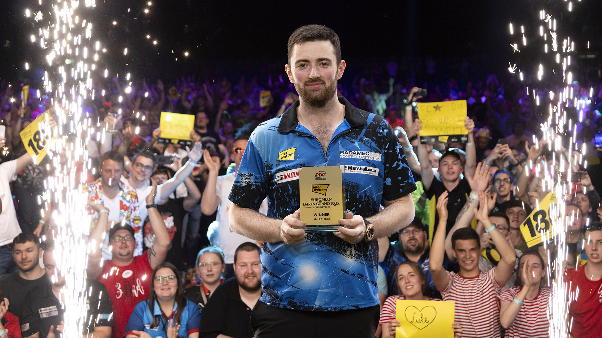 Darts results: Luke Humphries wins his European Tour event of 2022 with victory over Rob Cross