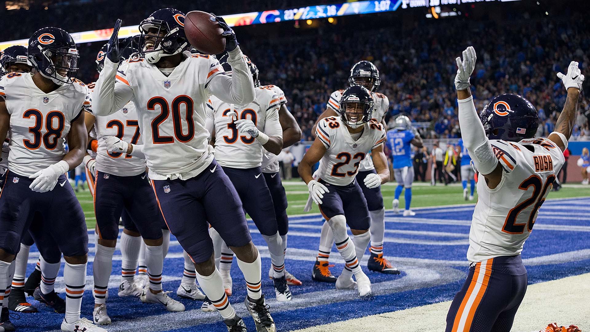 Blog replay: Lions 34 Bears 17