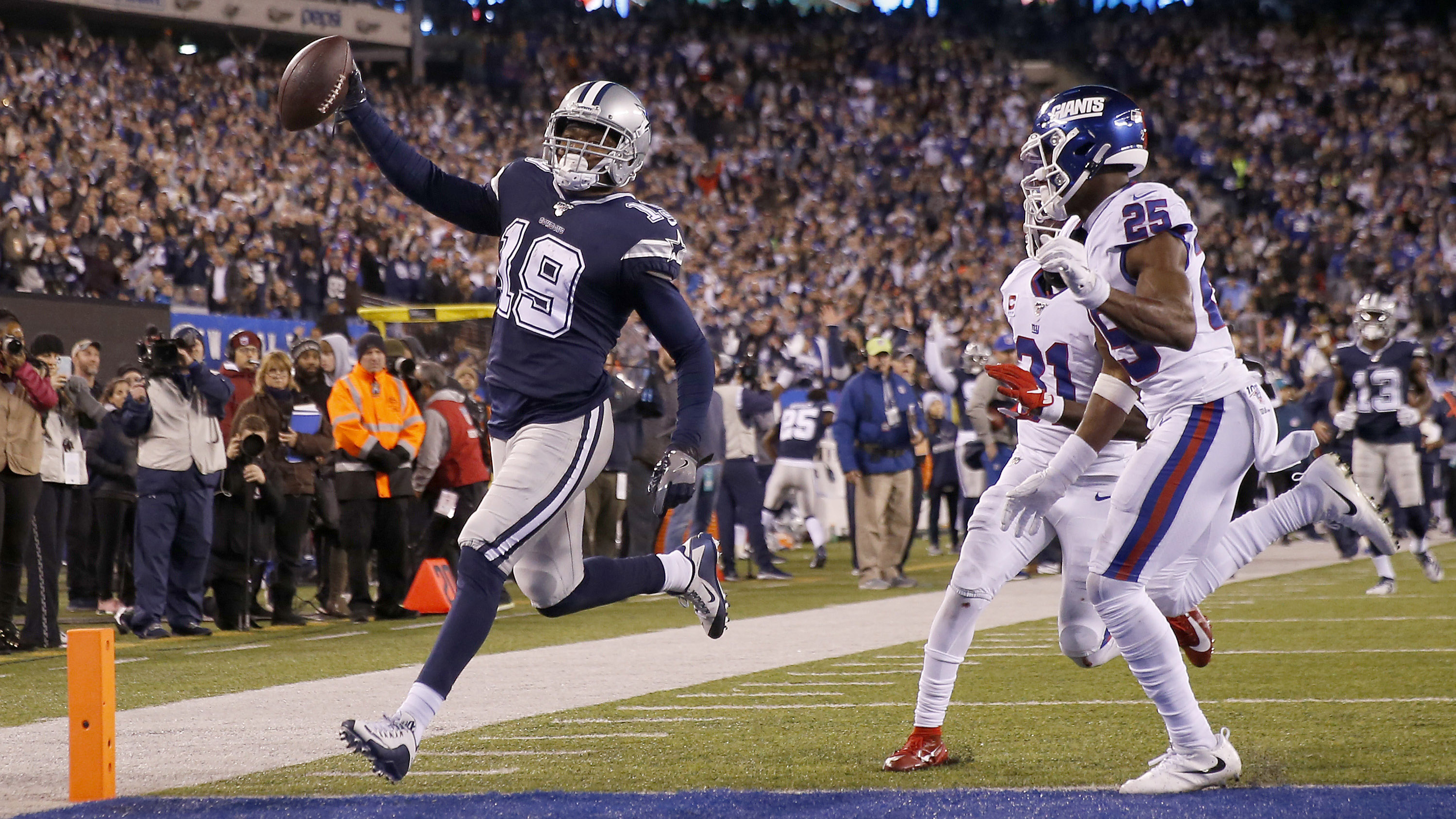 New York Giants lose to Dallas Cowboys 37-18 on Monday Night