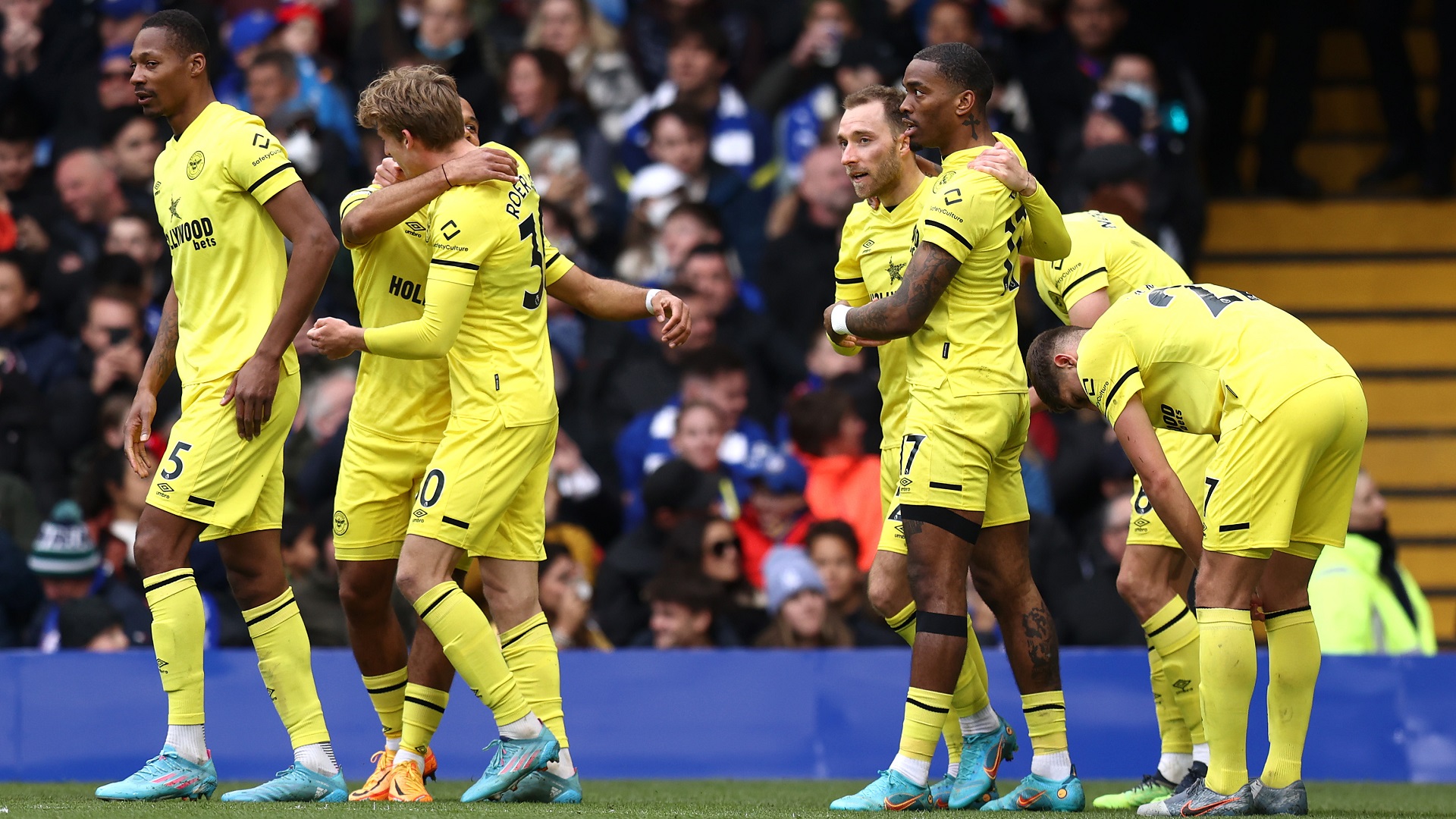 Chelsea 1-4 Brentford: Christian Eriksen scores as Bees seal