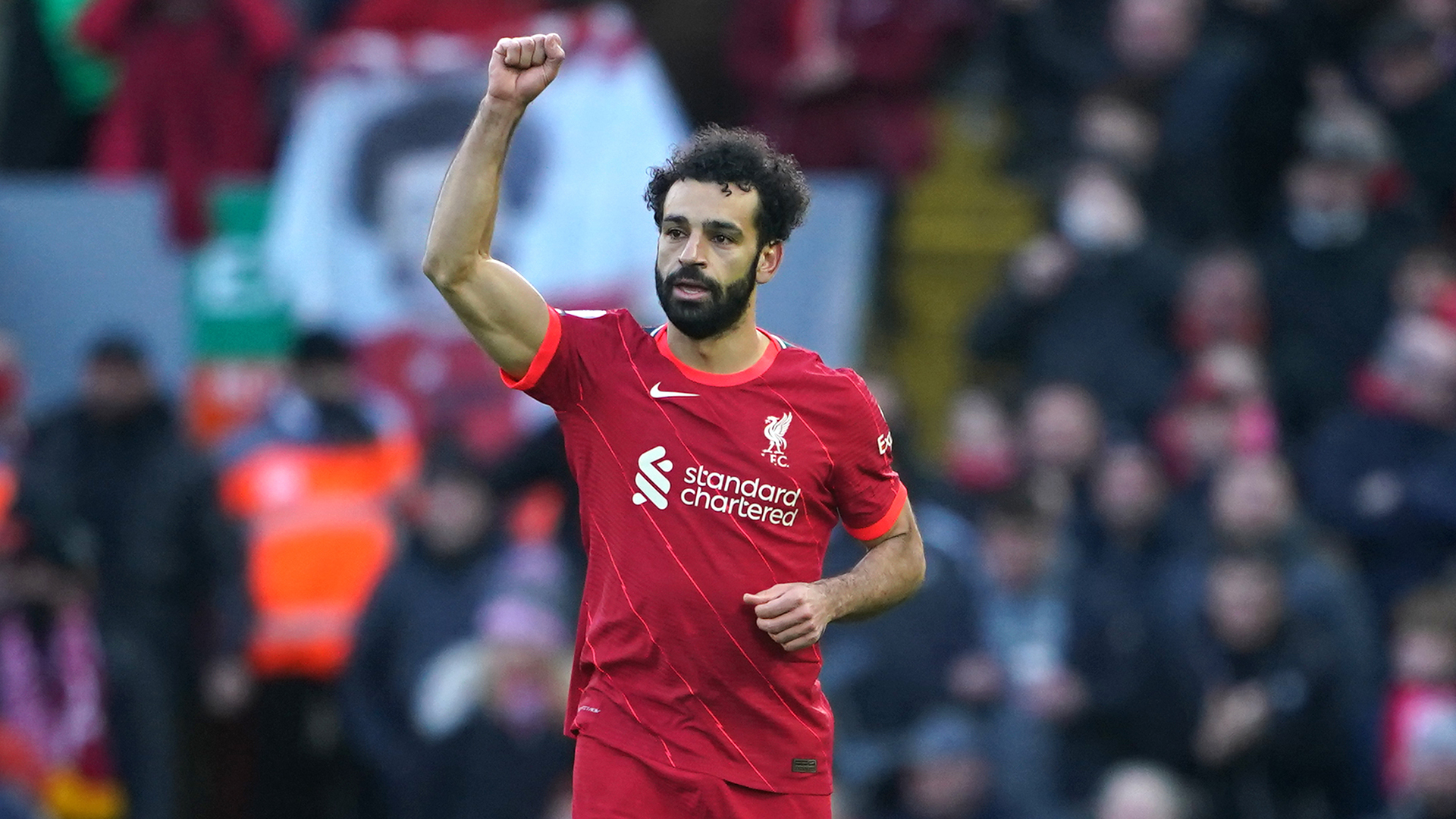 Mo Salah ends goal drought to put Liverpool top of the league in
