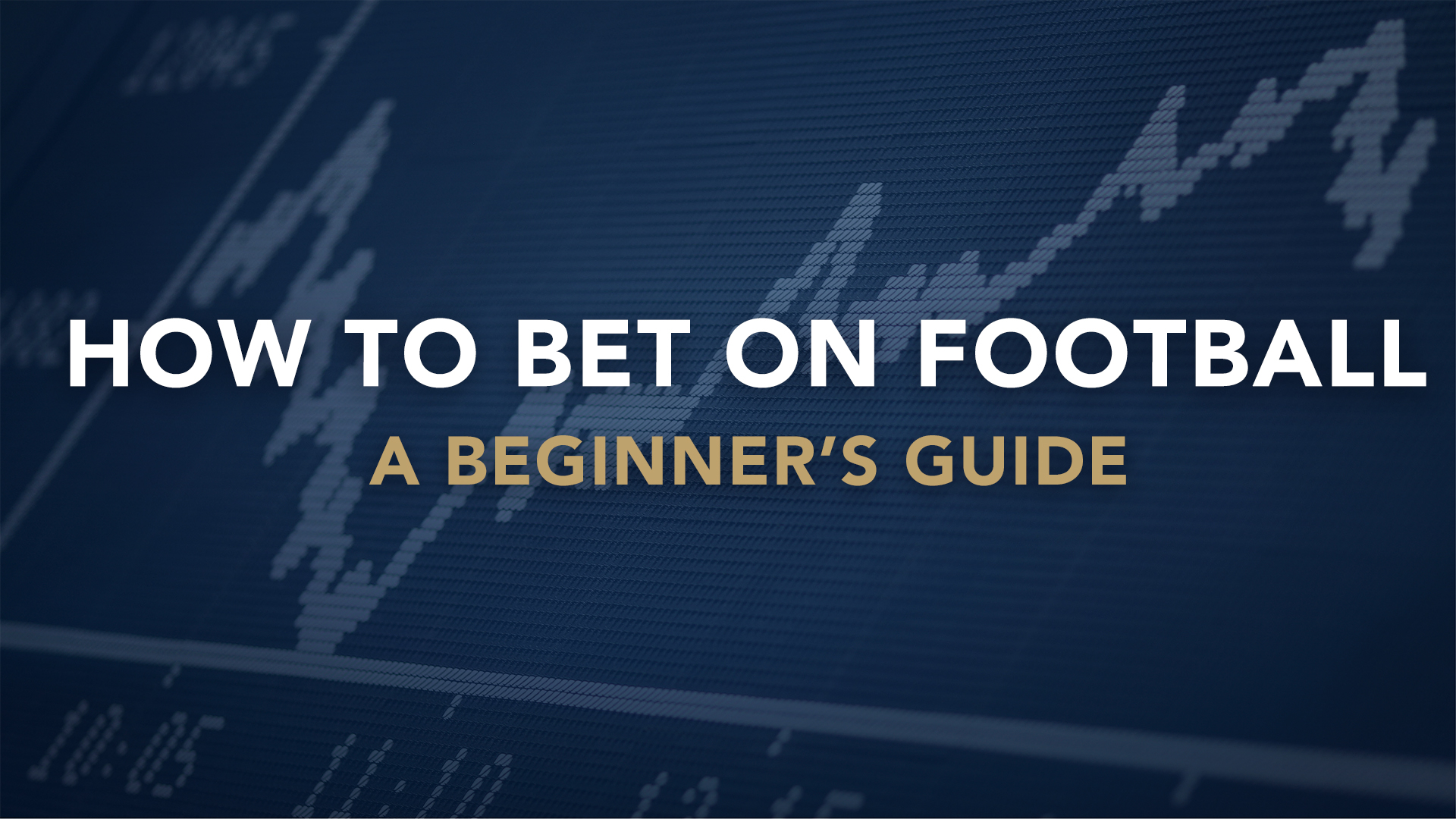 Beginner's Methods Of Winning Bets Without Losing 