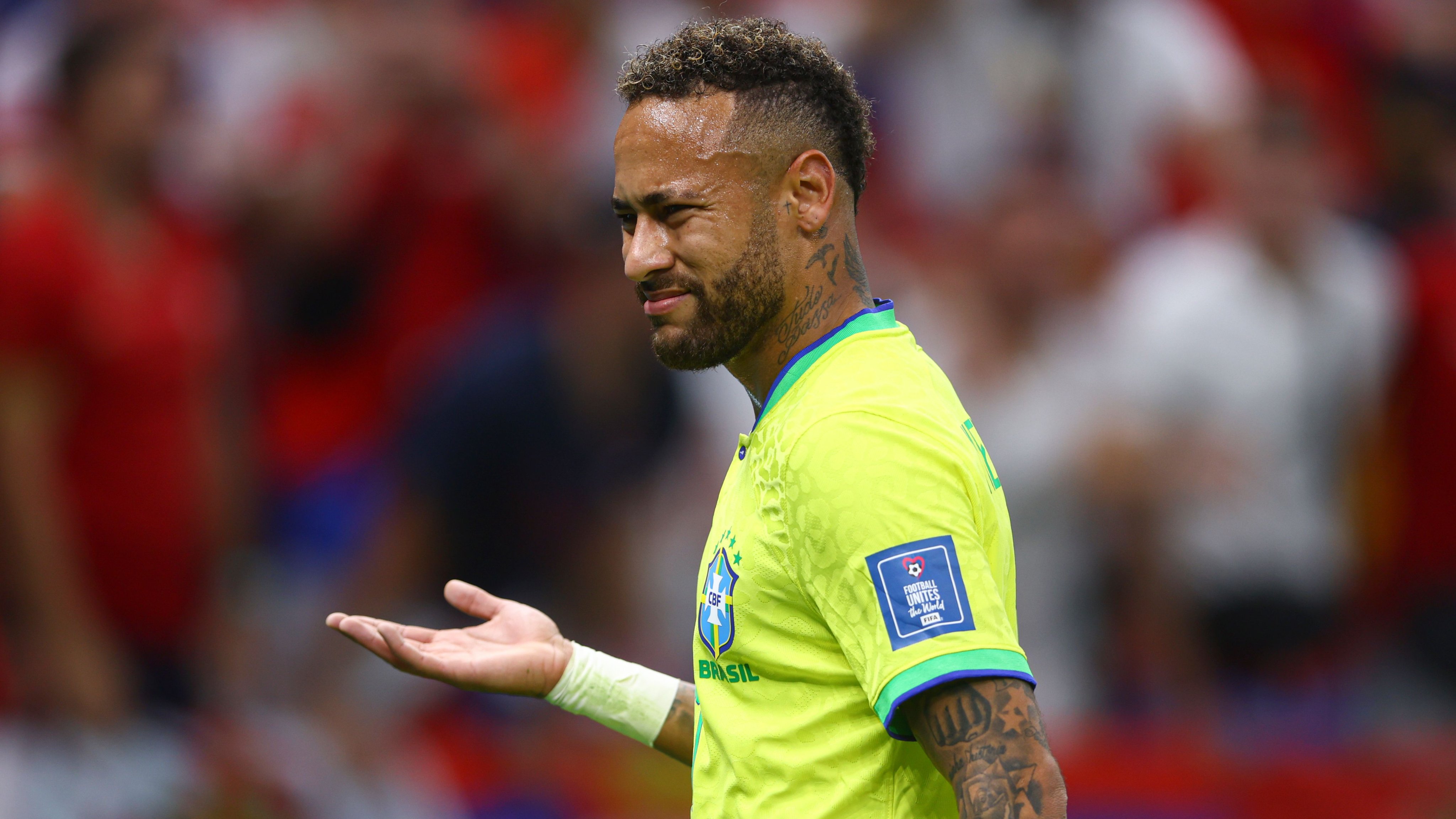 Brazil striker Neymar to miss rest of World Cup with back injury