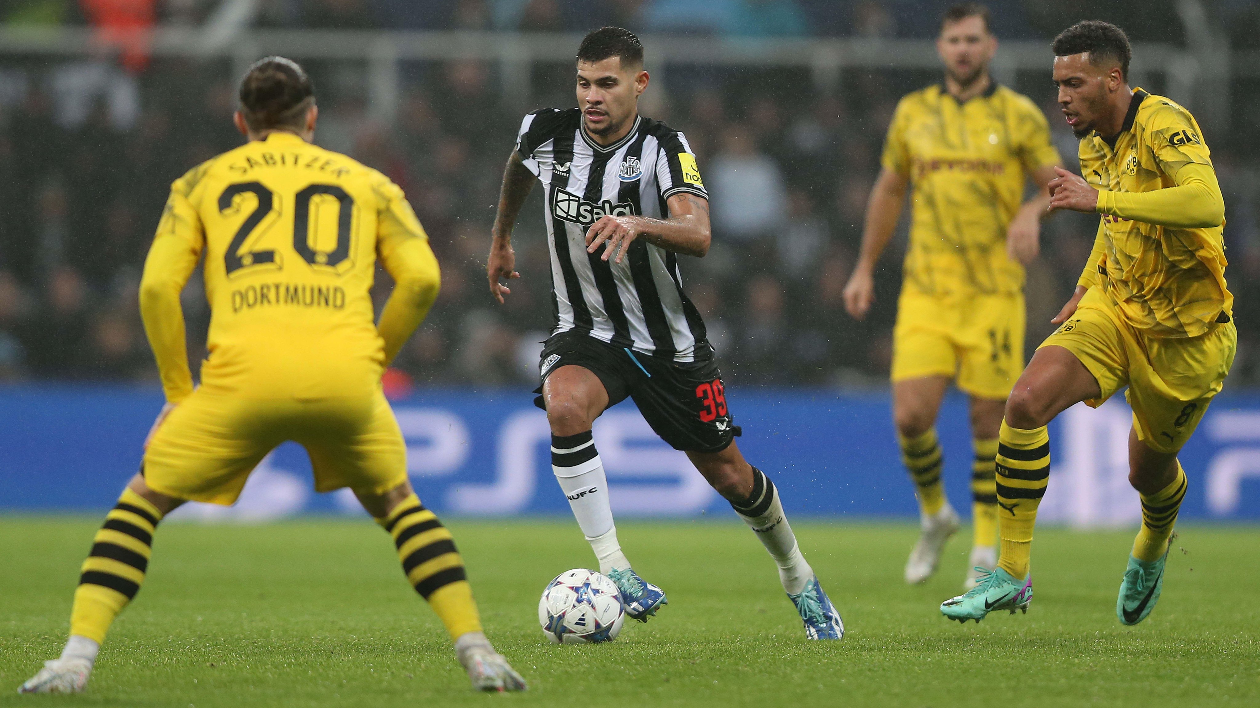 Free Bets: Bet £10 on Newcastle vs Dortmund get £20