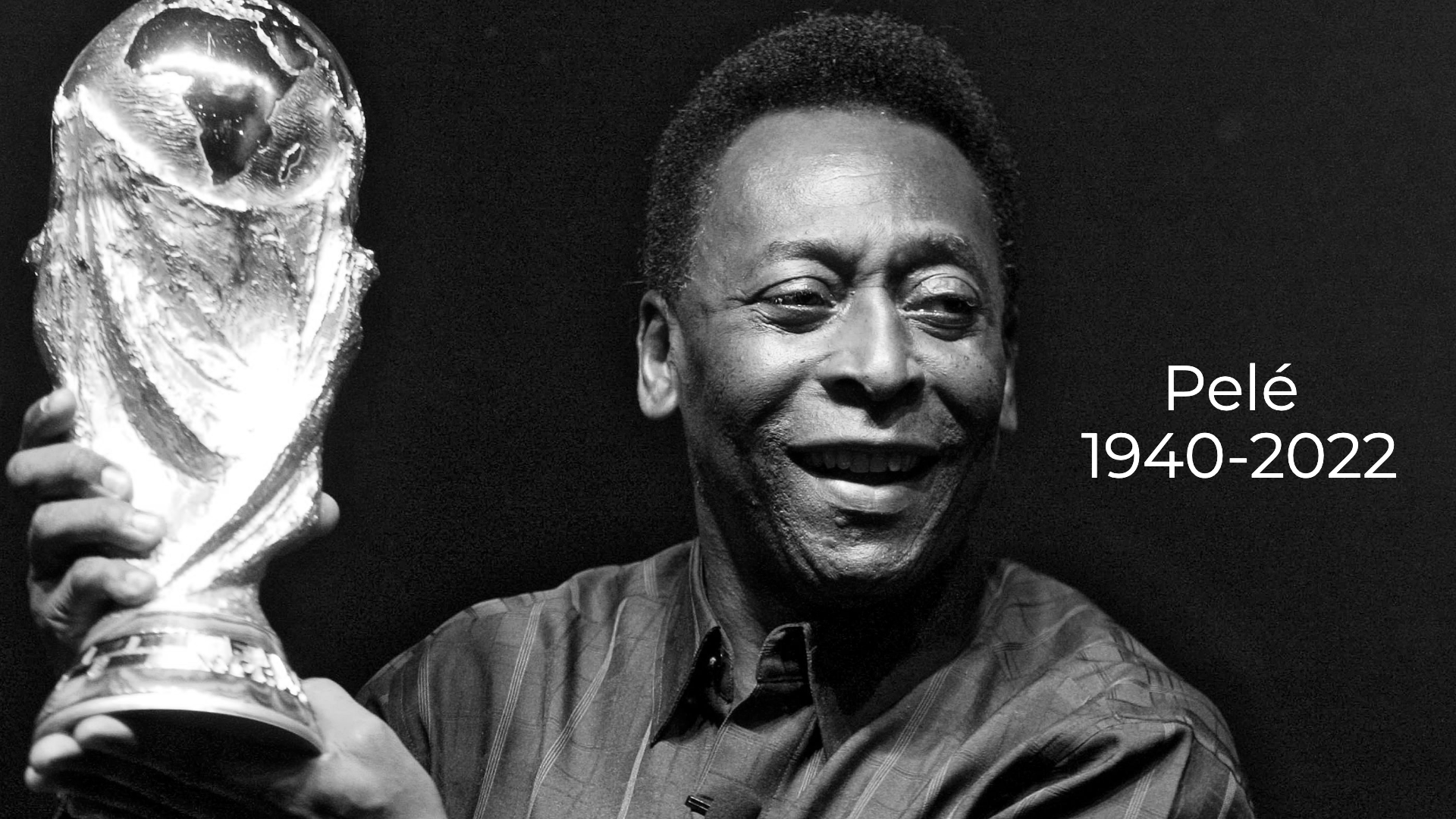 RIP King Football Pele 1940 2022 Brazil Legend With Crown By