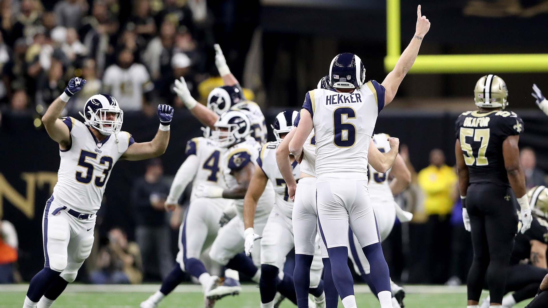 NFC Championship Game: Los Angeles Rams 26-23 New Orleans Saints – as it  happened, NFL