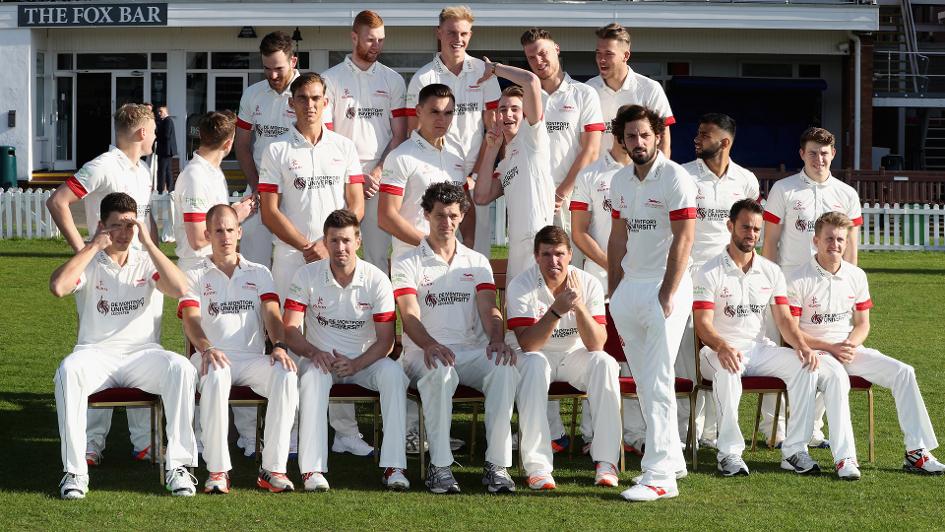 The Leicestershire squad