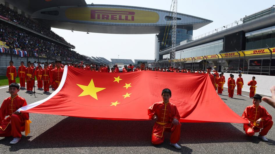 Shanghai hosts the Chinese GP