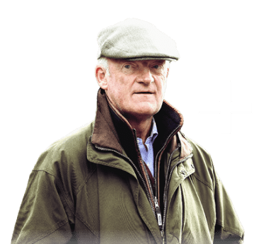 Willie Mullins, next to a plus sign.